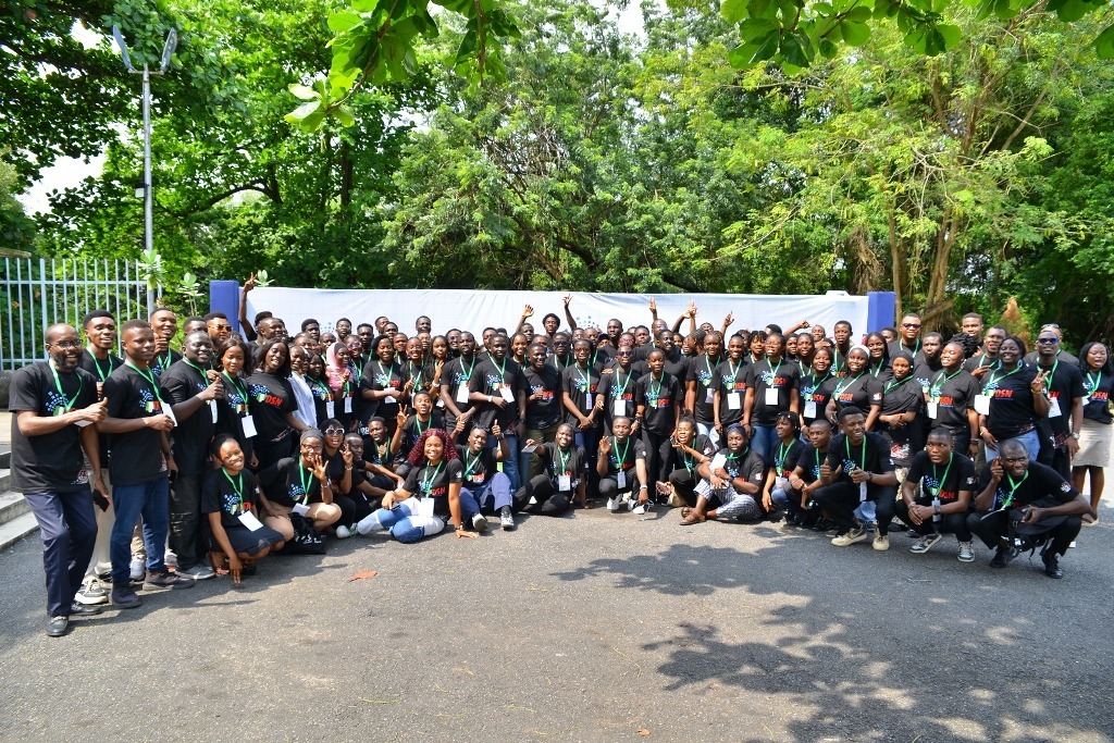 Data Science Nigeria AI Bootcamp participants at work